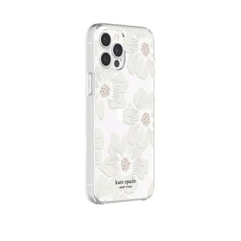 Kate Spade Women's Floral‎ Print Pink & White Phone Case i Phone 5.4